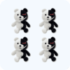 Monokuma Plush 4PCS